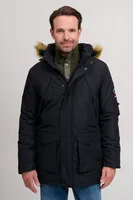 FQ1924 FQAegir Herren Winterparka Parka Winterjacke mit Stehkragen