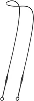 INF Magnetic Lanyard - Silikonový magnetický popruh na krk Černá