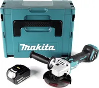 Makita DGA 511 F1J Akku Winkelschleifer 18V 125mm Brushless + 1x Akku 3,0Ah + Makpac - ohne Ladegerät