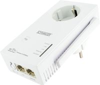 Schwaiger PLC 541 W Powerline Wifi Adapter 500 MBPS