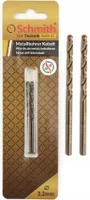 SCHMITH Kobaltbohrer Spiralbohrer Bohrer Edelstahlbohrer Metallbohrer Cobalt 3,5mm Set