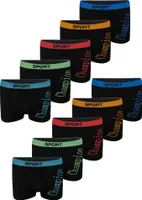 10er Set Jungen Boxershorts - Champion - Bunt 158-170