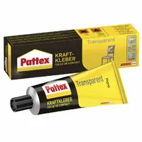 Pattex Kraftkleber Transparent, Kontaktkleber, Tube 50g