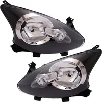 TYC Scheinwerfer Set rechts + links für Toyota Aygo 2005-2014 Schwarz Klarglas H