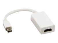 LINDY Monitorkabel Mini-DisplayPort an HDMI Adapter Classic 1080p 41014