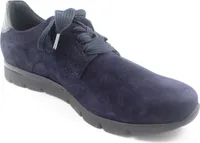 Semler Damen  Schnürschuhe bequem blau Gr. 6