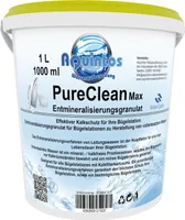 PureClean Max Nachfüllung für Kalkschutzfilter passend für Laurastar Dampfbügelstationen und Bügeleisen Kalkschutz Granulat Reinstwasser zur Dampferzeugung 1 Liter Granulat