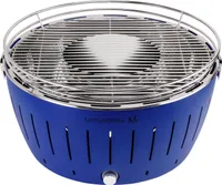 LotusGrill G-435 Holzkohlegrill XL 40,5cm blau mit USB Anschluss