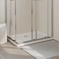 vidaXL Duschtasse ABS Rechteckig Weiß 70x100 cm
