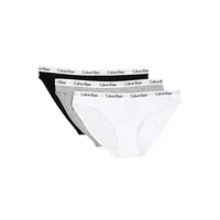 Calvin Klein Underwear Bikini 3 Pack Black / White / Grey L