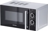 SEVERIN MW 7771 Mikrovlnná trouba - 700 W, 20 litrů, stříbrná/černá