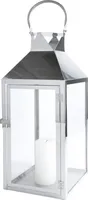 XXL Windlicht Edelstahl Gartenlaterne 54cm