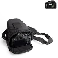 K-S-Trade Kameratasche Fototasche Schultertasche Umhängetasche kompatibel mit Panasonic Lumix DC-FZ82 Colt  für Systemkameras Schutzhülle bag