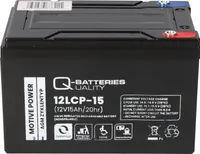 Akku 12V 15Ah, 6-DZM-12 kompatibel Elektro Fahrzeuge