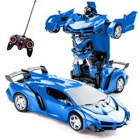 Bugatti Transformer Auto Roboter Fernbedienung Rennauto Motor Tolles Geschenk 
