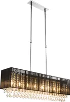 Globo Lighting Hängeleuchte Metall verchromt, 8x G9 LED