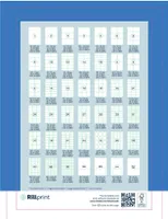 rillprint Selbstklebende Aufkleber Etiketten 105x148 mm 500 Blatt Weiß