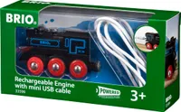 Brio Schwarze Akku-Lok mit Mini-USB, 33599