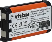 vhbw Akku kompatibel mit Radio Shack 43-9031, 43-9030, 43-9026, 43-9025, 43-9024, 23-968 schnurlos Festnetz Telefon (850 mAh, 3,6 V, NiMH)