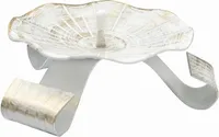 Kerzenleuchter mit Dorn aus Metall Gold, 100 mm (D), 1 Stück
