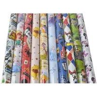 10-tlg Disney Geschenkpapier für Kinder Filmfiguren und Zeichentrick