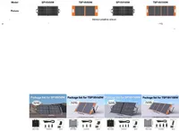Přenosná solární nabíječka, výstup 50 W, dva porty USB, SP18V100W