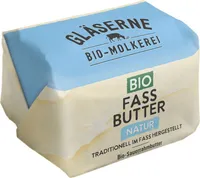 Gläserne Molkerei GM Fassbutter natur Sauerrahm -- 250g