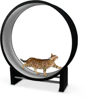 Katzenlaufrad Cat in Motion black / hellgrau