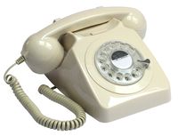 GPO Retro 746, Analoges Telefon, Kabelgebundenes Mobilteil, Anrufer-Identifikation, Elfenbein