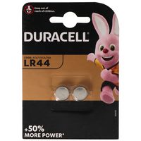 Duracell LR44, V13GA, GPA76, 82, LR1154, 357A, 2er Pack