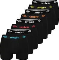 UMBRO Set 8 Pack Pánské Boxerky Bavlna | Elastický Střih, Měkké | Spodní Prádlo pro Muže | Perfektní Pohodlí a Kvalita, XL