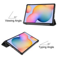 Für Samsung Galaxy Tab S6 Lite 2024 / 2022 / 2020 Schwarz Tasche Hülle