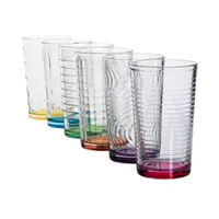 6 Trinkgläser Wassergläser Saftgläser Trinkglas Wasserglas Beistellgläser Gläser 