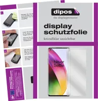 2x Schutzfolie für OnePlus 8 Pro klar Displayschutzfolie Folie Display Schutz dipos
