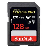 SDXC Extreme Pro 128GB, UHS I, U3, 170MB/s