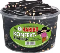 HARIBO Konfekt Stangen Lakritz 150 Stück