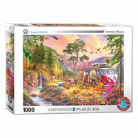 Puzzle 1000 VW Bus Camper's Paradise von 6000-5866