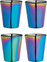 BarCraft Shotgläser Rainbow 50 ml - 4 Stück