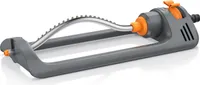 Brandson Viereckregner, Garten Rasensprenger, Vierecksprenger, Oszillations-Regner, Sprinkler, für Flächen bis 153 m², (1-St), Rasen Bewässerung, Flächen bis zu 153 m² - Reichweite bis zu 14 m Ø