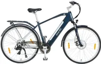smartEC Trek-28H Trekking Pedelec/E-Bike 28 Zoll Rahmen-Akku Blau