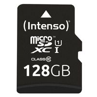 Intenso 128 GB microSDXC Speicherkarte UHS-I Premium inkl. SD-Adapter