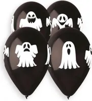 5 Luftballons Halloween Geist