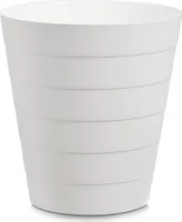 Zeller Abfalleimer, 13,5 Liter, Kunststoff, weiß, Ø29 x 30 cm, 18107