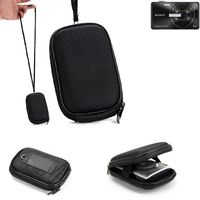 K-S-Trade Hardcase Kamera-Tasche Foto-Tasche kompatibel mit Sony Cyber-shot DSC-WX220 für Kompaktkamera Gürteltasche Case Schutz-Hülle