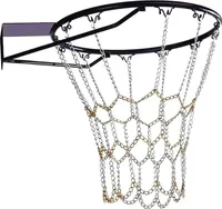 Basketballnetze, Metallnetz Basketball, Kettenglied-Basketballnetz, basketballnetz outdoor, basketballnetz outdoor wetterfest