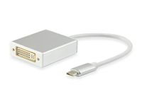 equip USB 3.1 Adapter Typ C Stecker auf DVI-I Dual Link Buchse