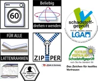Kindermatratze MedAllergen Stand.-Var.