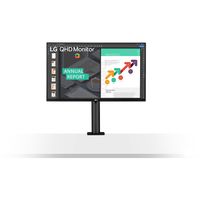 LG 68,6cm/27' (2560x1440) 27QN880P-B 16:9 5ms IPS HDMI DP USB-C Zwart