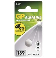 GP Batteries 050189C1 Alkaline Knopfzelle für V10GA / L1130 schwarz