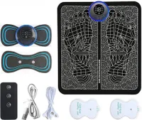 Elektrický masážní přístroj na nohy Krevní svalový oběh EMS Pad Úleva od bolesti